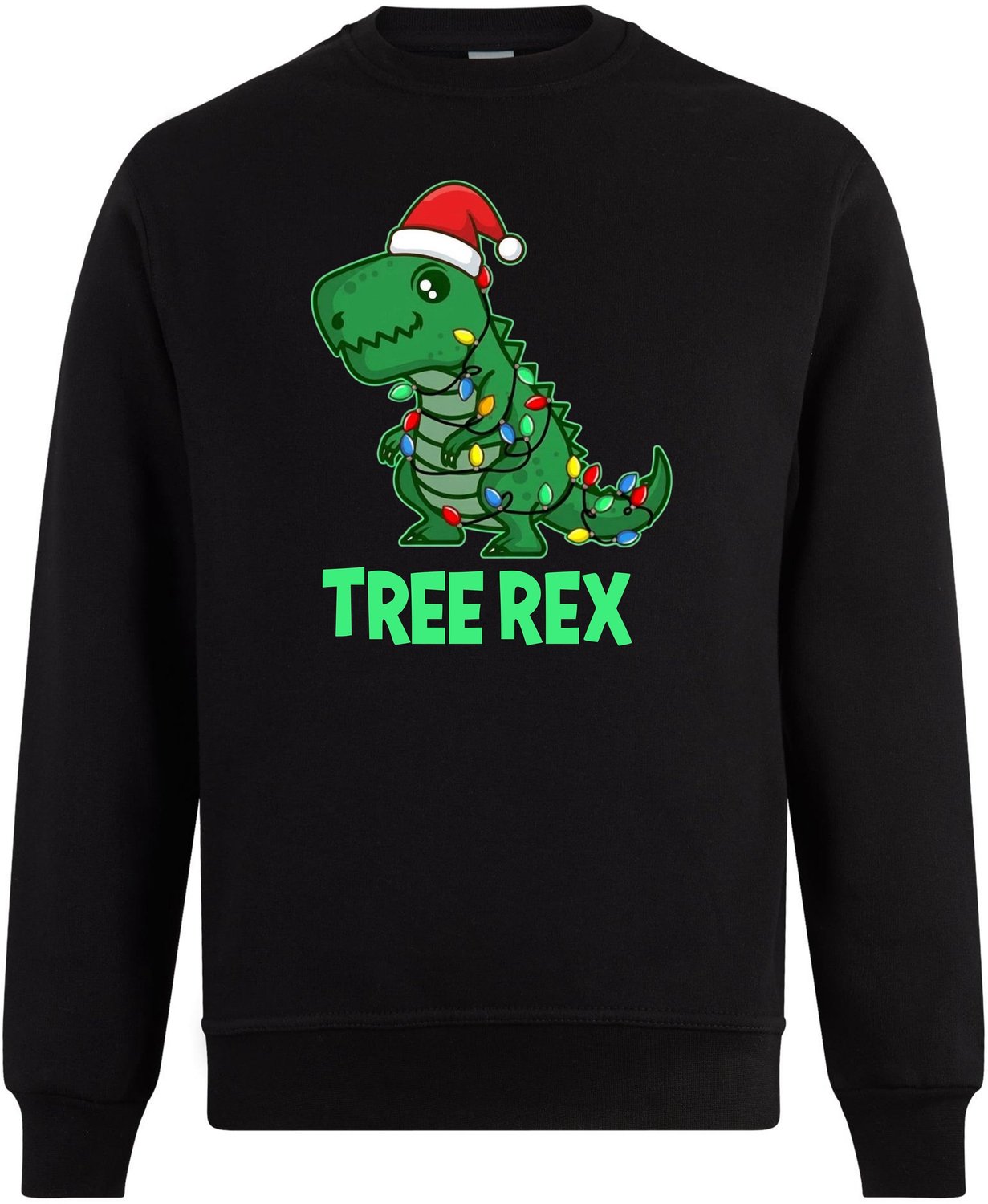 Tree Rex Kersttrui - Dames Heren - Dinosaurus - Unisex - Kerst Cadeau - Grappig - Foute Kersttrui - Maat XXL
