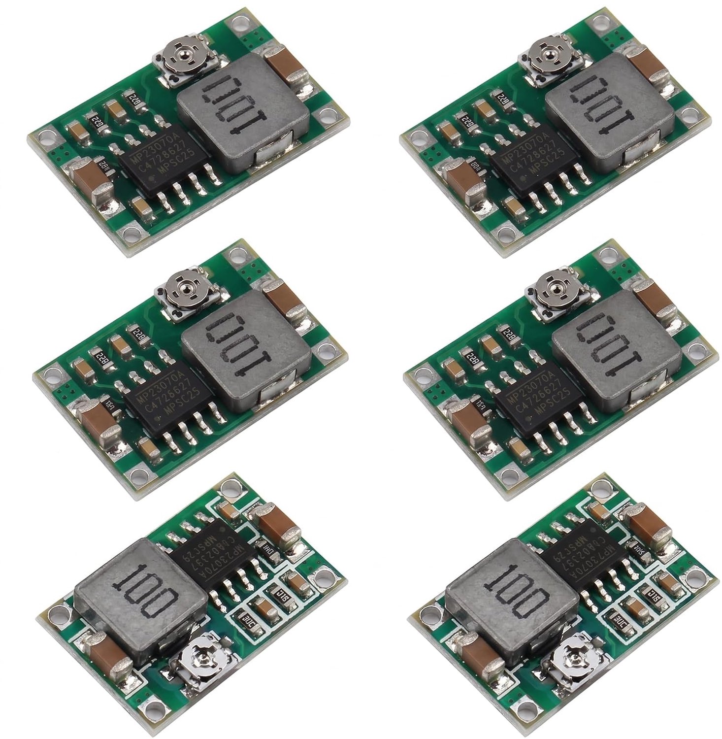 DC-DC Step Down Converter 3A Instelbare Spanningsregelaar 6 Stuks