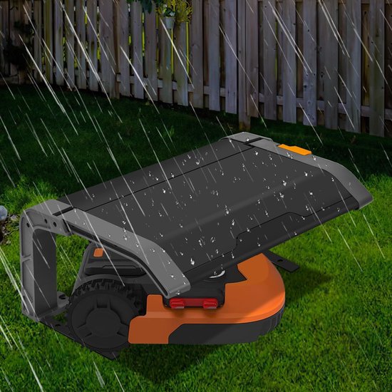 Robotmaaier, garage voor robotmaaier, inklapbare overkapping voor grasmaaiers, gazonrobot, garage voor tuin, weerbestendig, UV-bescherming, incl. montagemateriaal — afbeelding 4