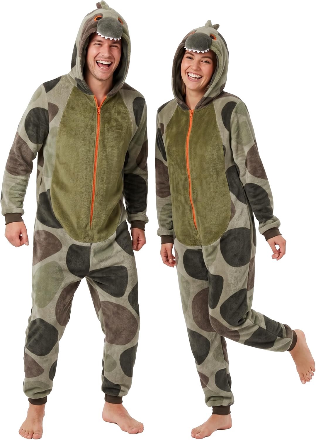 Dieren-Halloweenkostuum voor volwassenen, S-2XL, full-body pyjama