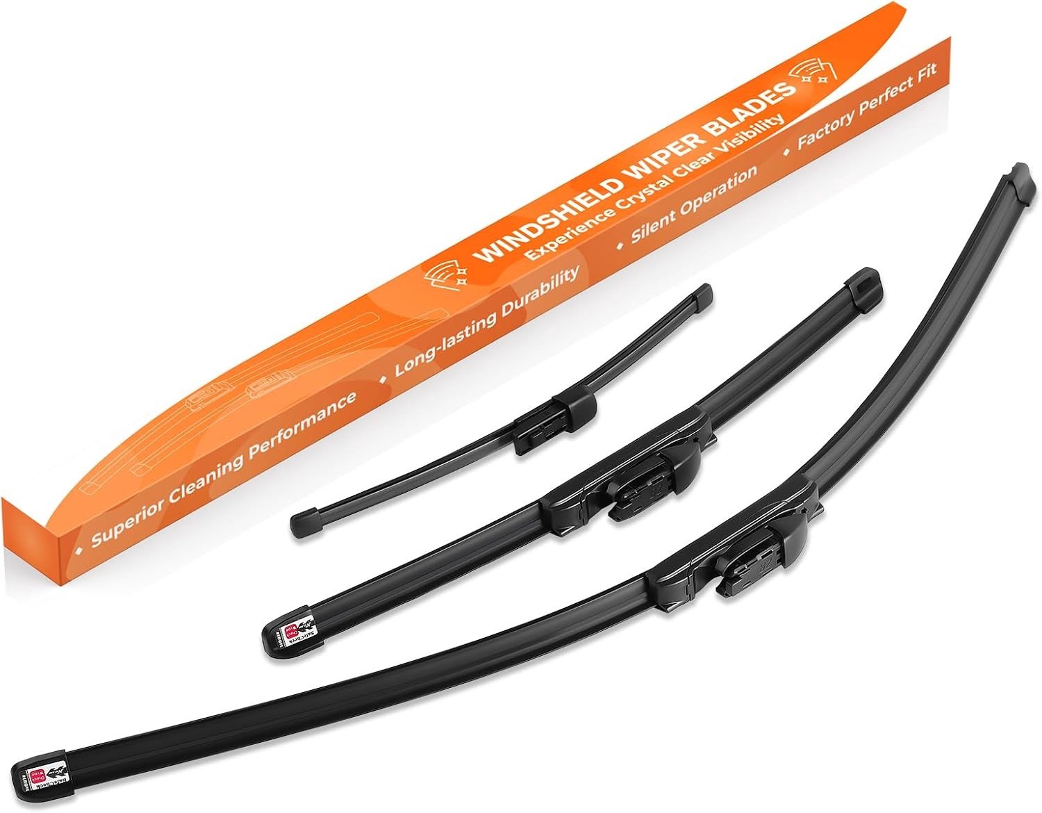 Complete ruitenwisser set voor VW Golf Sportsvan 2014 - Voorruit en achterruit wissers (700 mm/400 mm/275 mm)