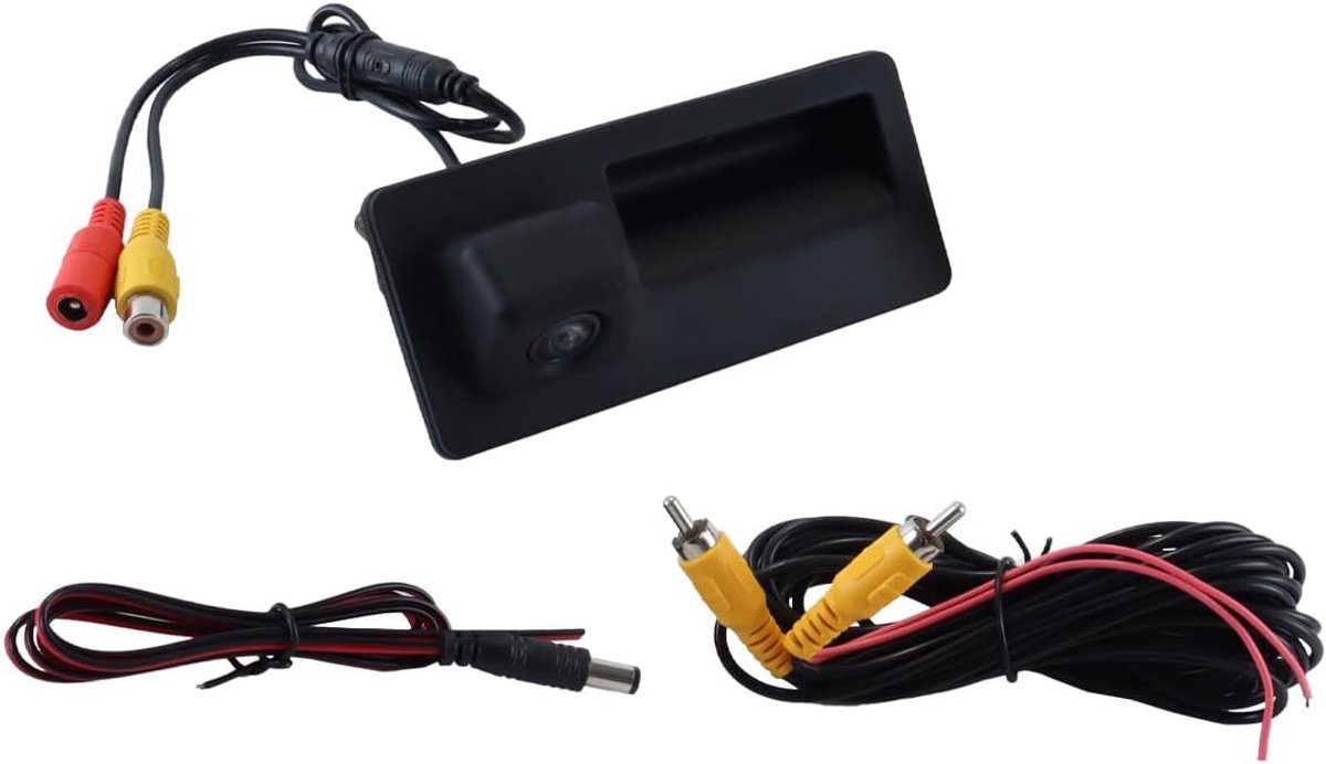 Achteruitrijcamera AHD 720 P 150 ° voor Audi A4L A5 A3 Q3 Q5 RS6, VW Passat Tiguan Jetta Sharan Touareg Lavida Skoda