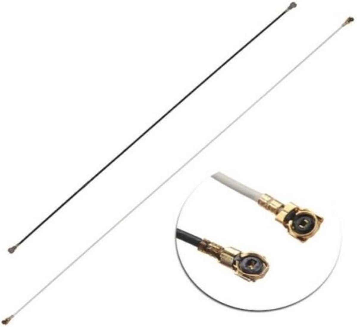 Vervangingskabel voor WIRE antennesignaal ontvangst coax-antennestekker compatibel met HUAWEI P20 PRO CLT-L09C