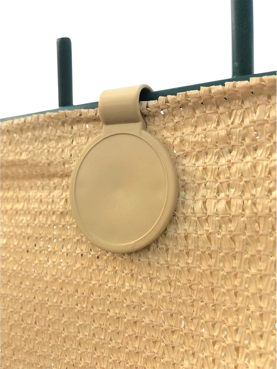 Bevestigingsclips voor zichtscherm net | UV-behandeld | 20 Stuks, Kleur Zand
