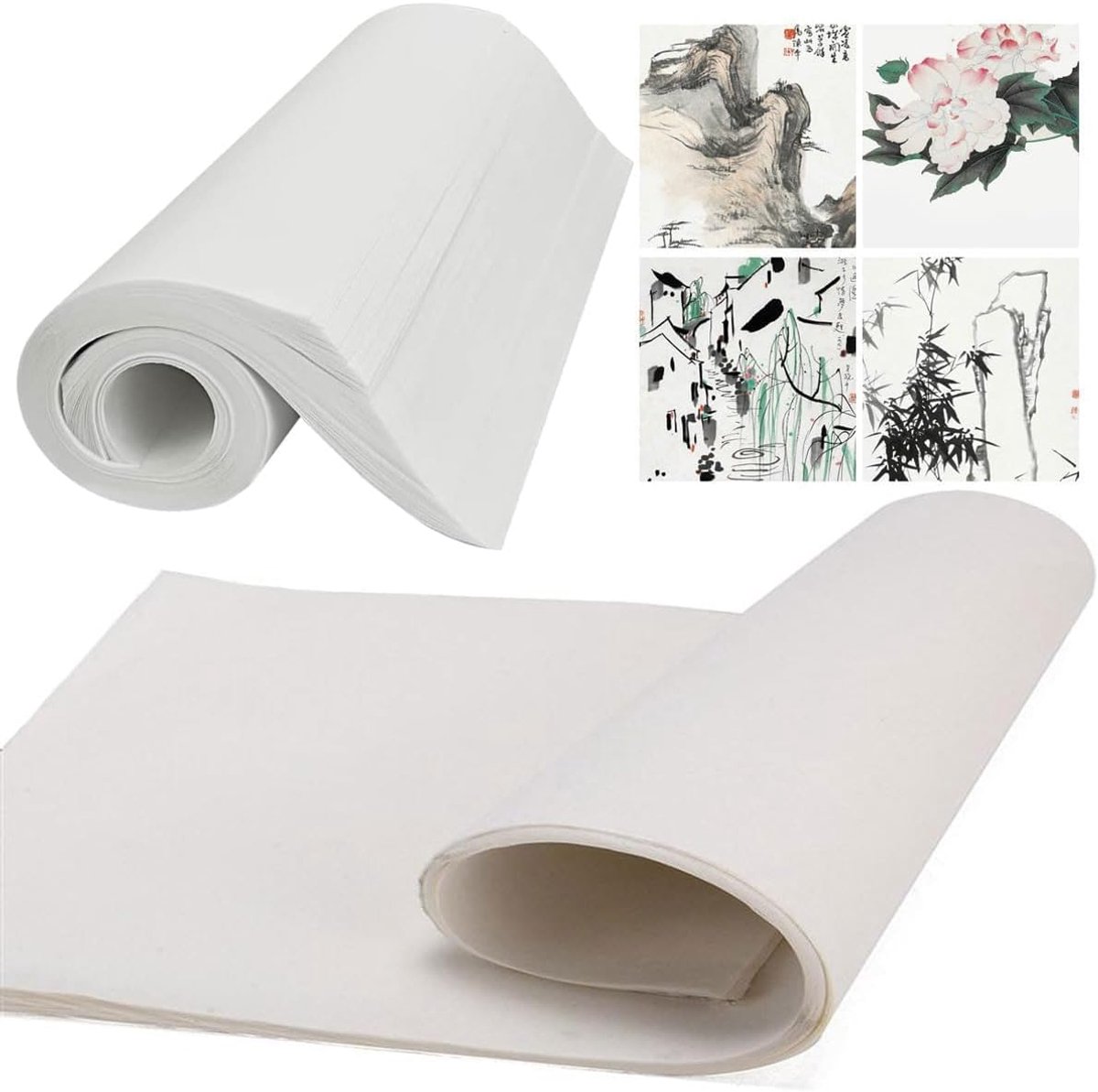 120 vellen Chinees Sumi-papier, 38 x 27 cm kalligrafiepapier Xuan, voor beginners en liefhebbers