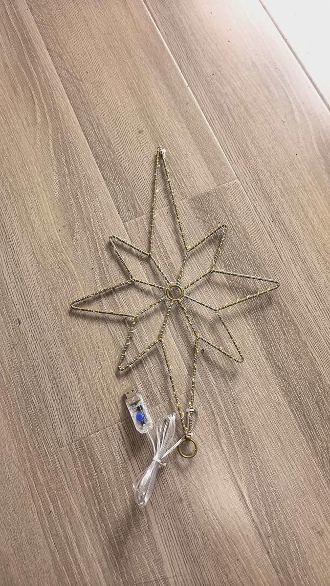 Lkerstster 2 stuks USB - Raamlamp - Eenvoudige installatie - Perfect voor feestdagen - ShopVlot