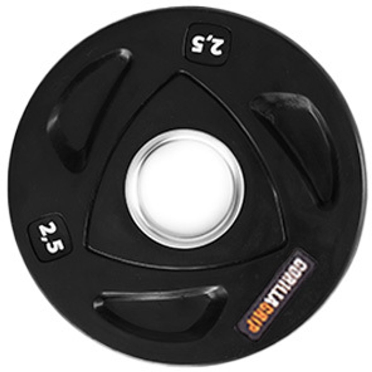 GorillaGrip Halterschijf 2,5 kg - Rubber gecoat gewichtsschijf