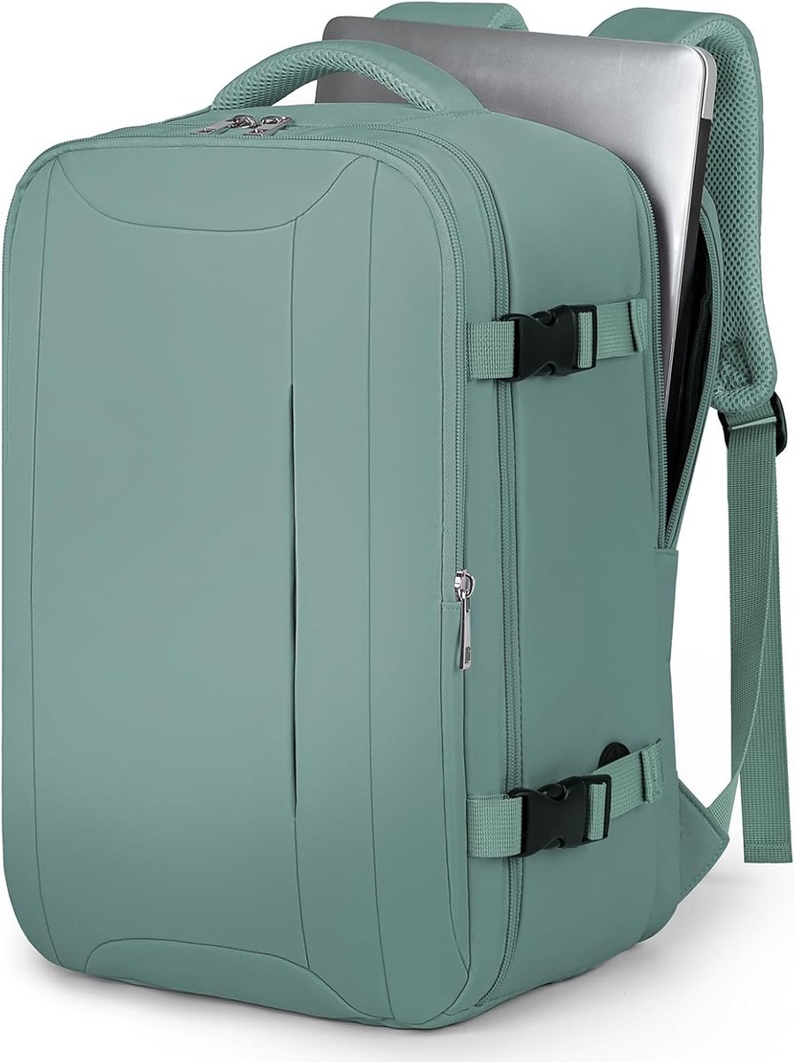 Handbagage 40 x 30 x 20 cm - Lichtgewicht - Meerdere vakken - Ideaal voor korte trips - ShopVlot