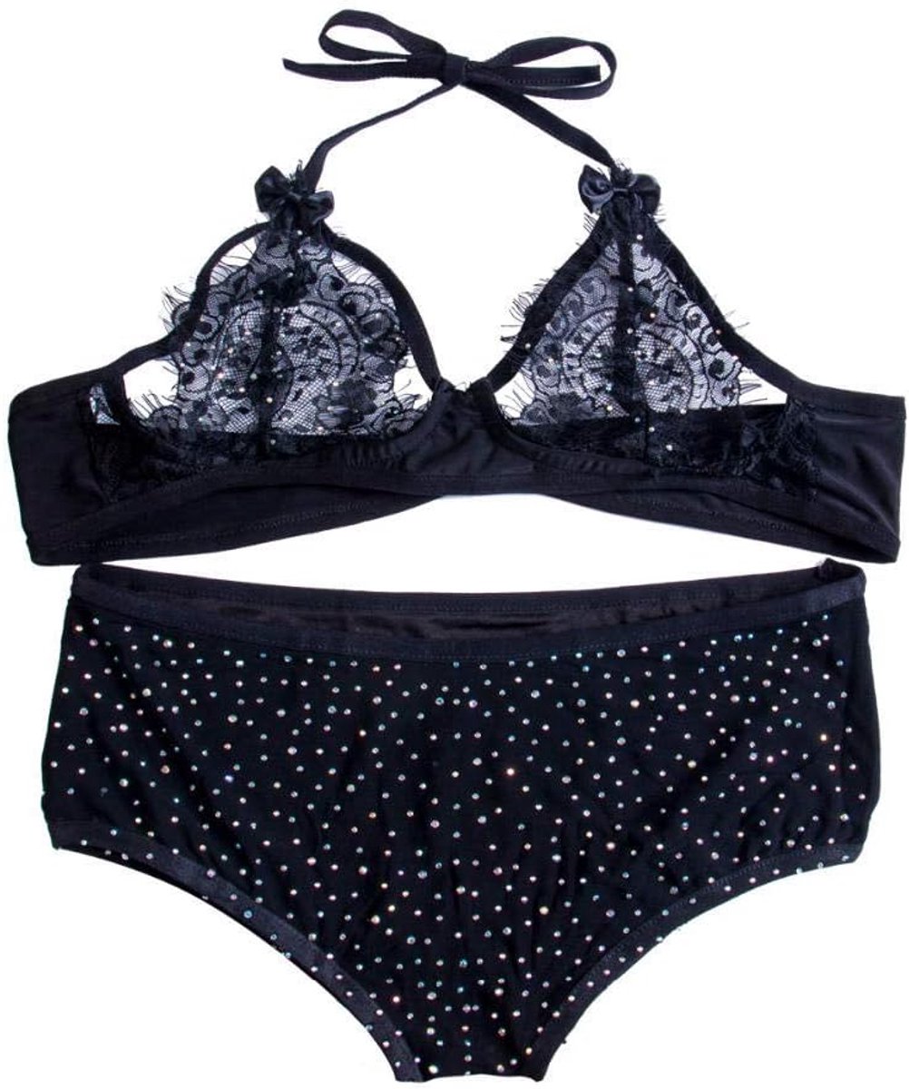 Dames Vrouwen Sexy G-string Lingerie Kanten Ondergoed set