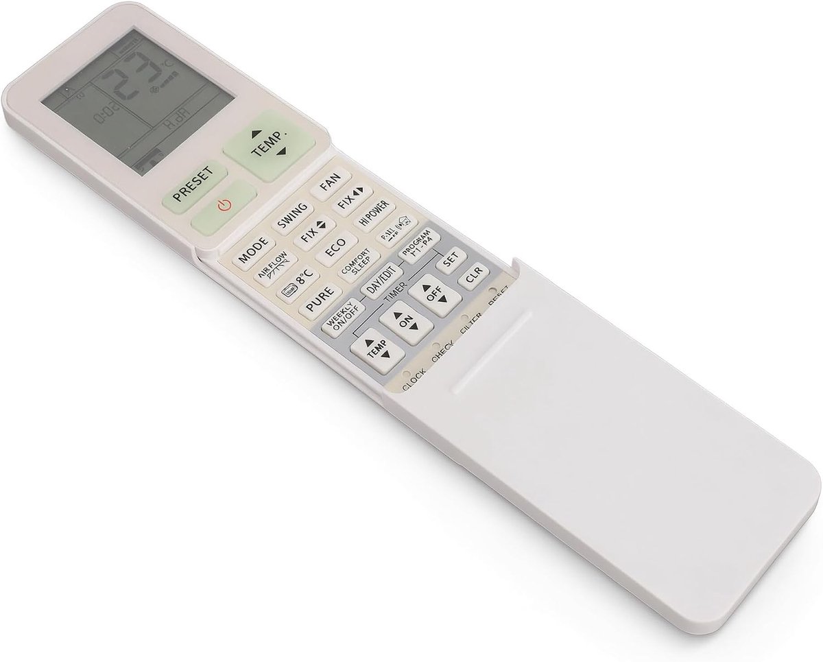 Airconditionercontroller met WH TA11PE AC Afstandsbediening ABS, Airconditioningafstandsbediening, voor RAS 10G2KVP RAS 13G2KVP RAS 16G2KVP-serie RAS 18E2KVSG A