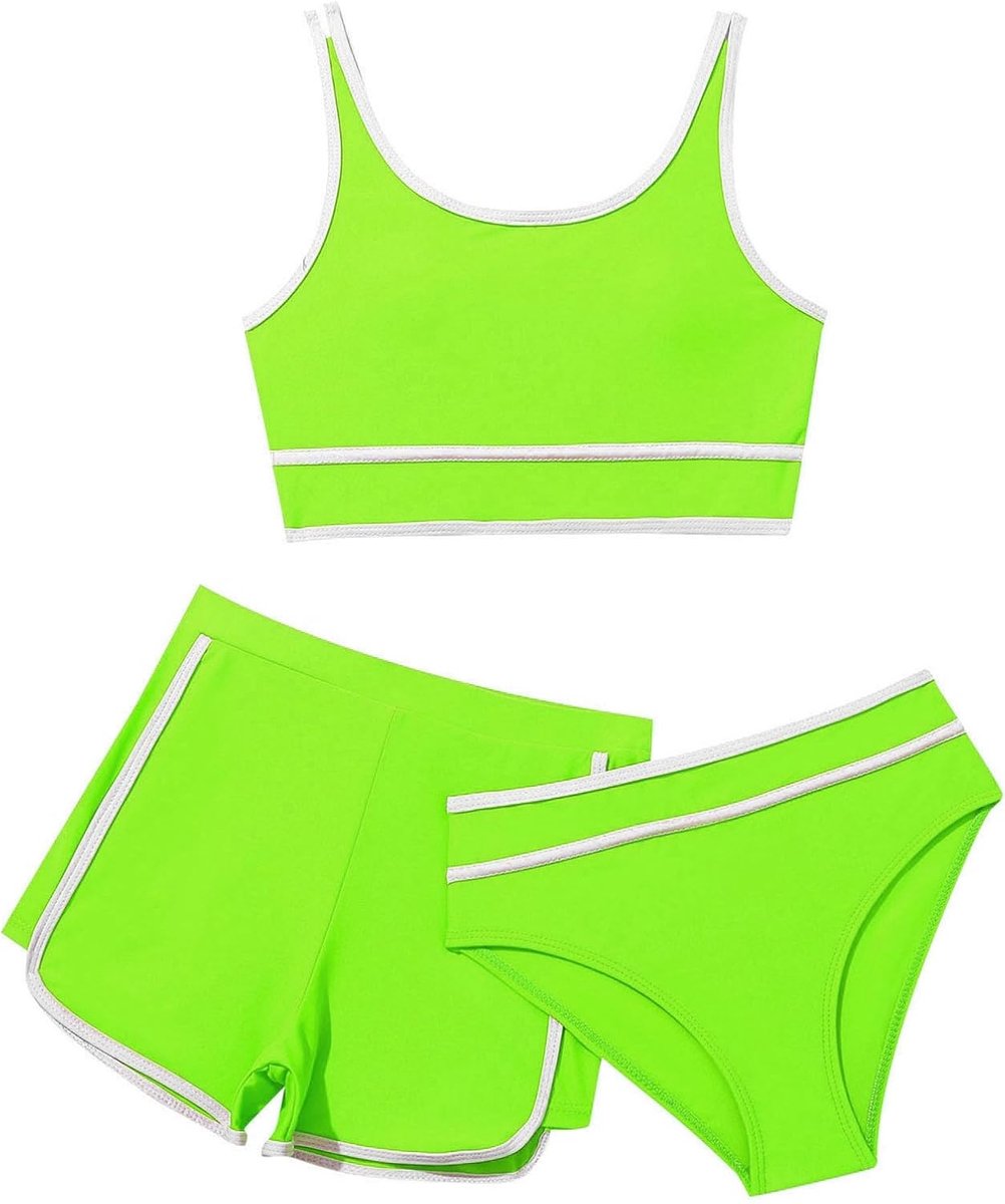 Badpak voor meisjes, kinderen, bikini, 2-delig, uv-bescherming, eenhoorn, ruches, strand, zwembad, zomer, vakantie, sneldrogend, schattig, A59