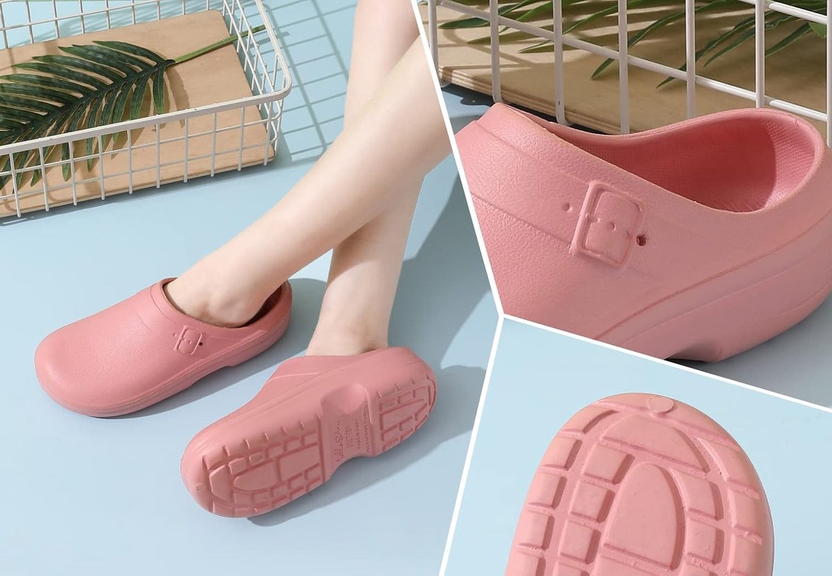Clogs voor volwassenen, dames, EVA, waterdicht, werkschoenen, gezondheid, hosterie, keuken enz