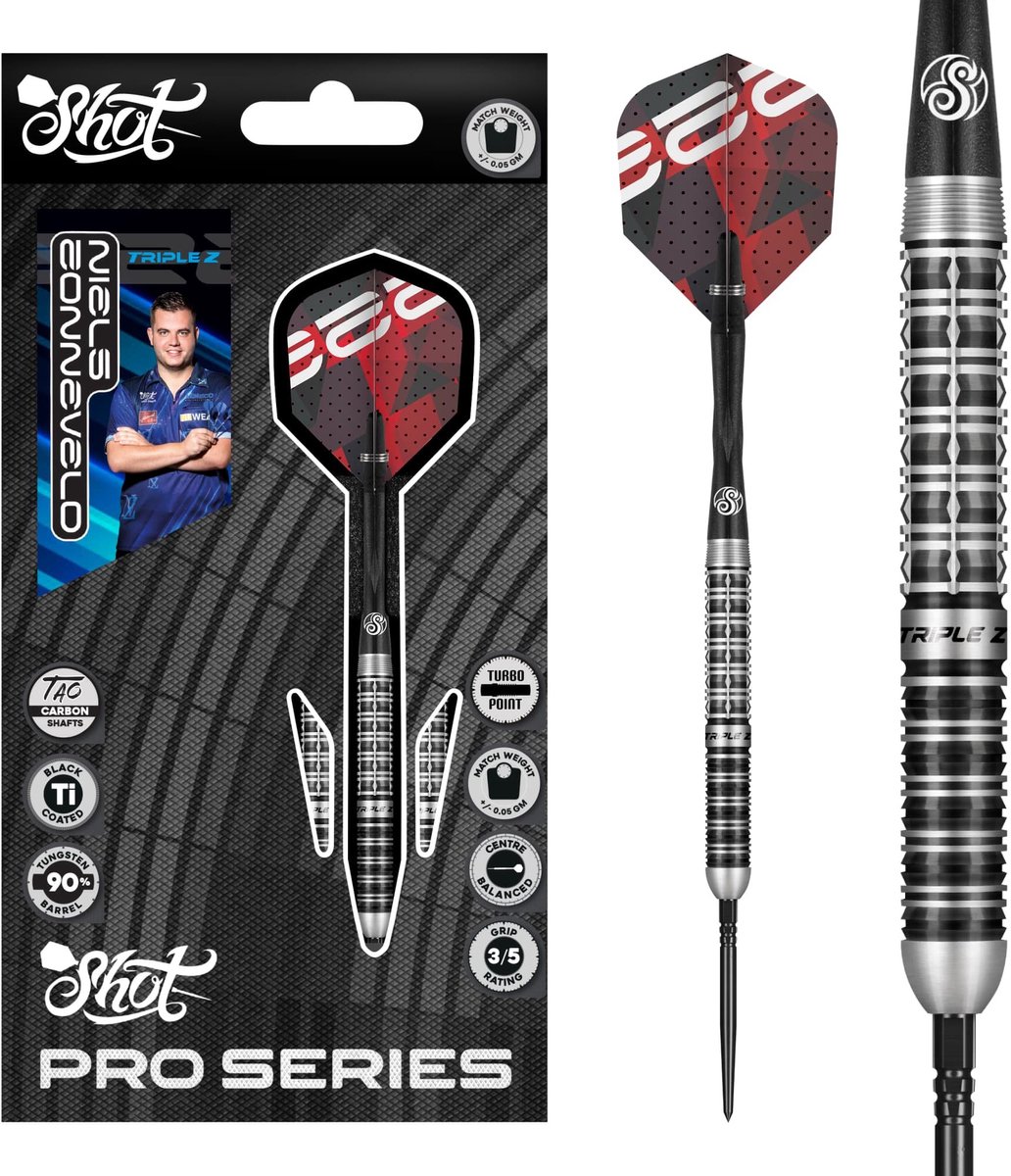 Shot Niels Zonneveld 2.0 Turbo Points 90% - Dartpijlen
