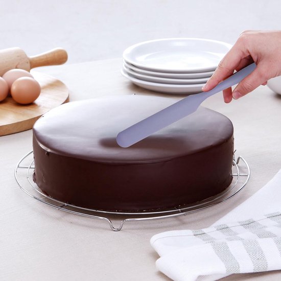 Spatels, siliconen spatel, deegschraper, smal, kleine siliconen spatel, deegspatel, pannenspatel, smalle rand, hittebestendig, voor anti-aanbakpannen, bakken, roeren, koken — afbeelding 4