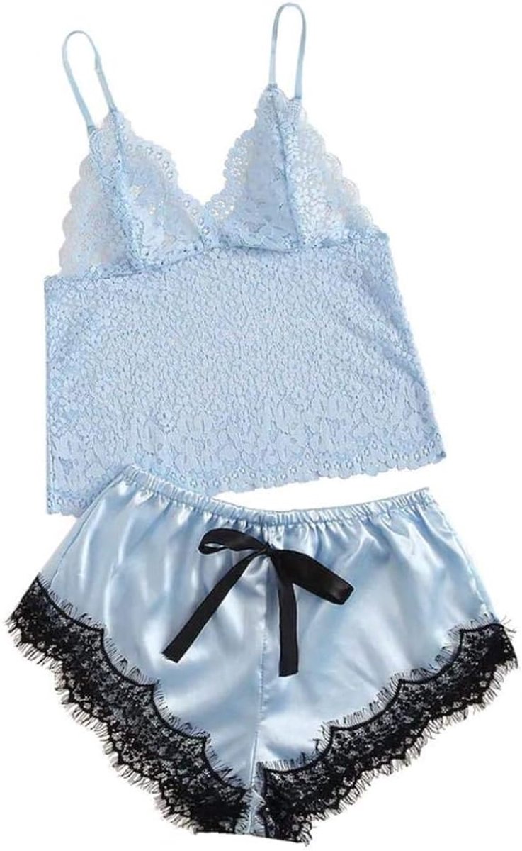 Lingeriesets dames Vrouwen Sexy Nachtkleding Erotische Lingerie Verleiding Beha Slips Kostuum Porno Ondergoed Satijn Transparant