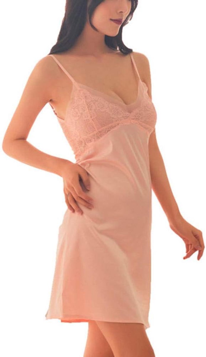Lingerie & ondergoed Dames Lingerie Nachtkleding Dames Plus Size Kanten Ondergoed Nachtkleding Jurk Langerie-PK_XL