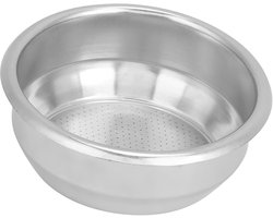 Basket 58Mm Calphalon Espressomachine Onderdelen P, Herbruikbare Filters Roestvrij Staal Enkellaags Dubbele Doses Filtermand Koffiemachine Professioneel Accessoire
