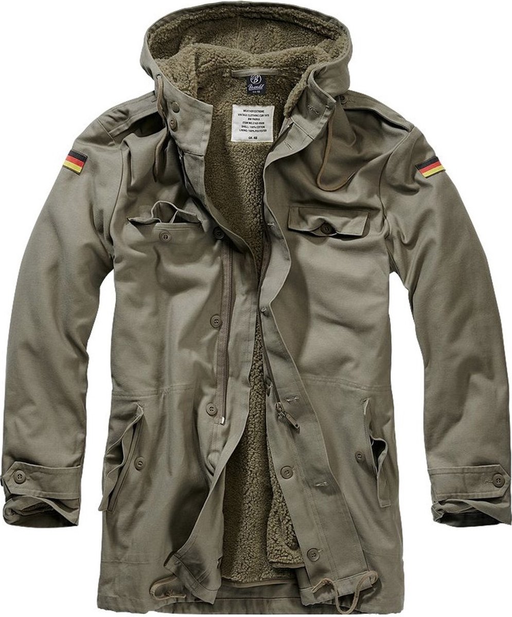 Brandit Flag Parka jas 7XL Groen