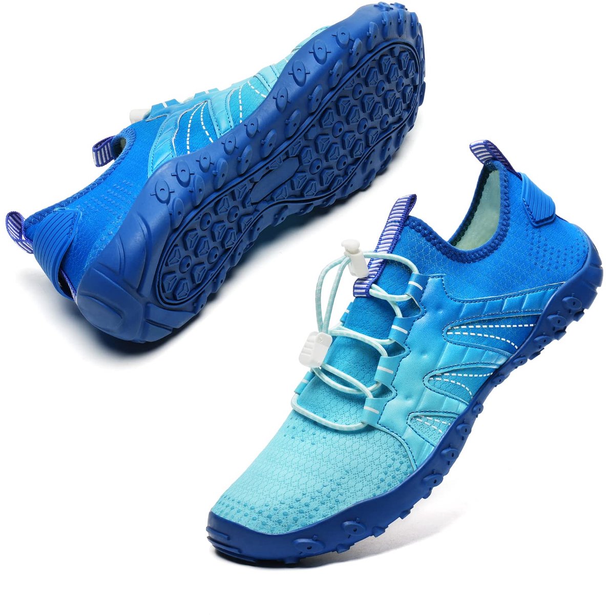 SnelShoppen - Badschoenen Heren & Dames - Strandschoenen, Waterschoenen, Zwemschoenen, Aquaschoenen, Surfschoenen, Barfußschuhe, Maat 46 EU