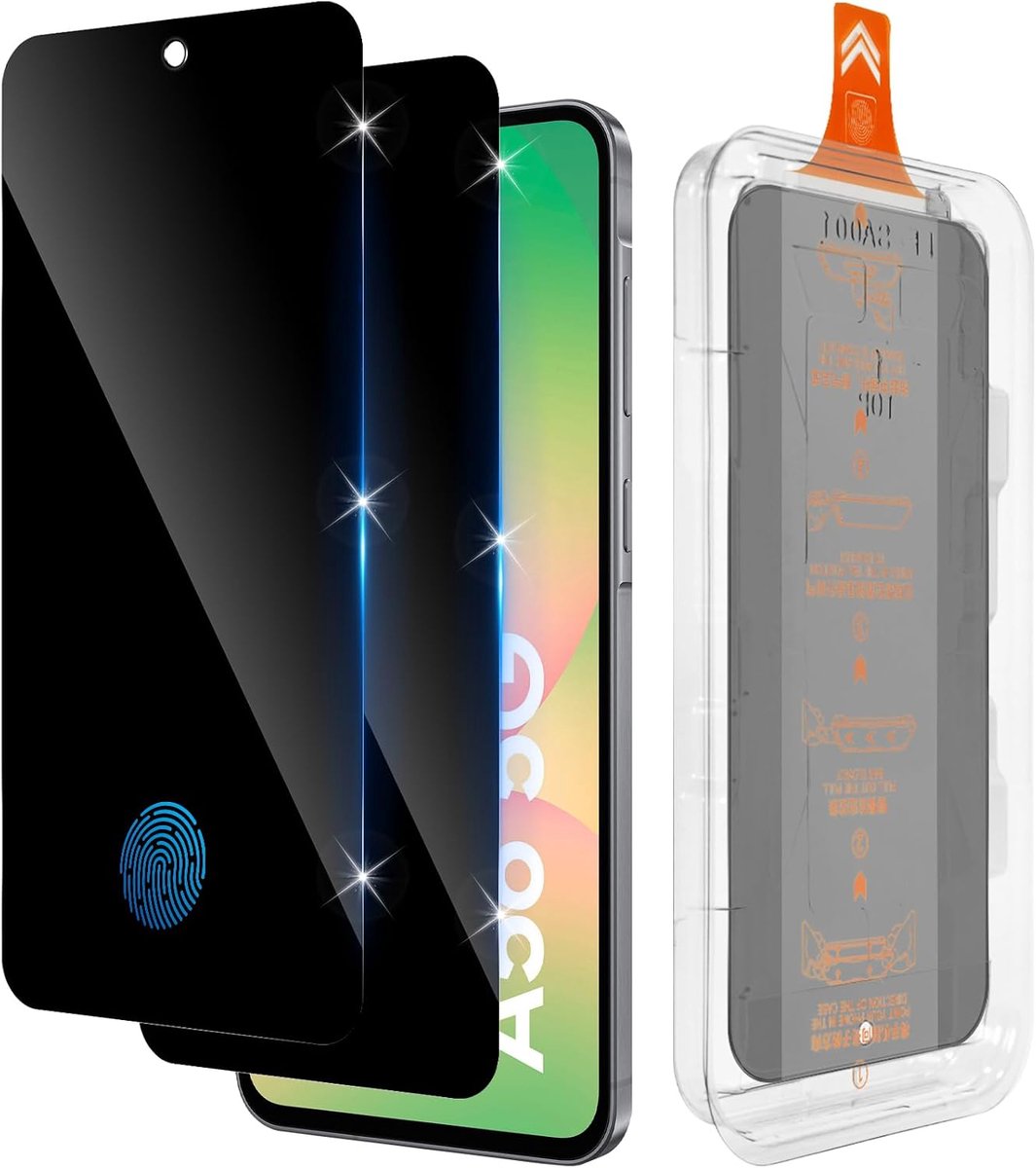 Beschermfolie voor Samsung Galaxy A56/A36 5G - Privacy veiligheidsglas - 9H krasbestendig - Echte 28° inkijkbescherming - ShopVlot