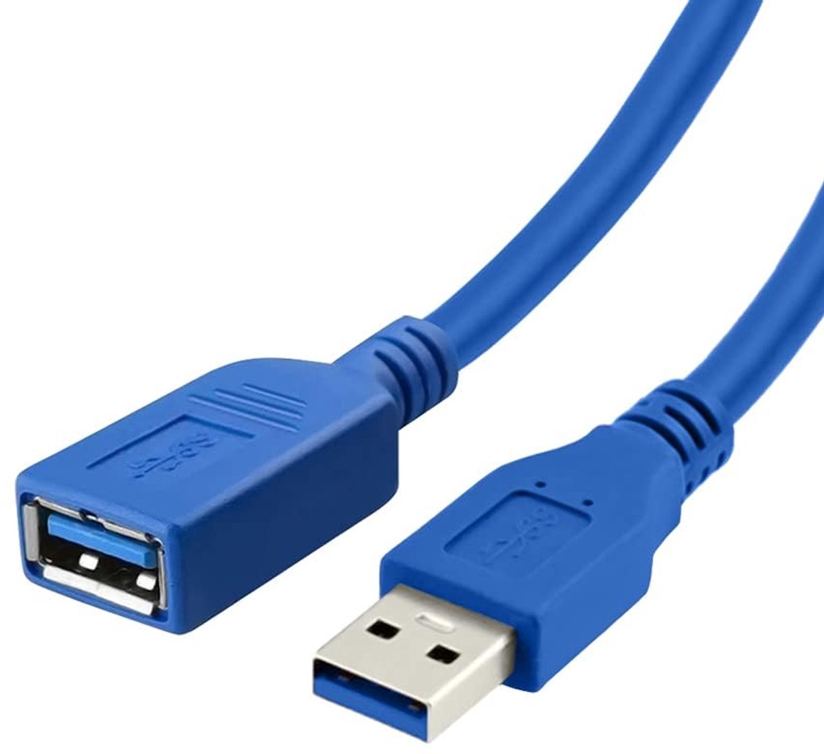 USB Extensiekabel 2M - Type A Man naar Vrouw - Hoogwaardige 5Gbps snelheid - Perfect voor camera's en printers - ShopVlot