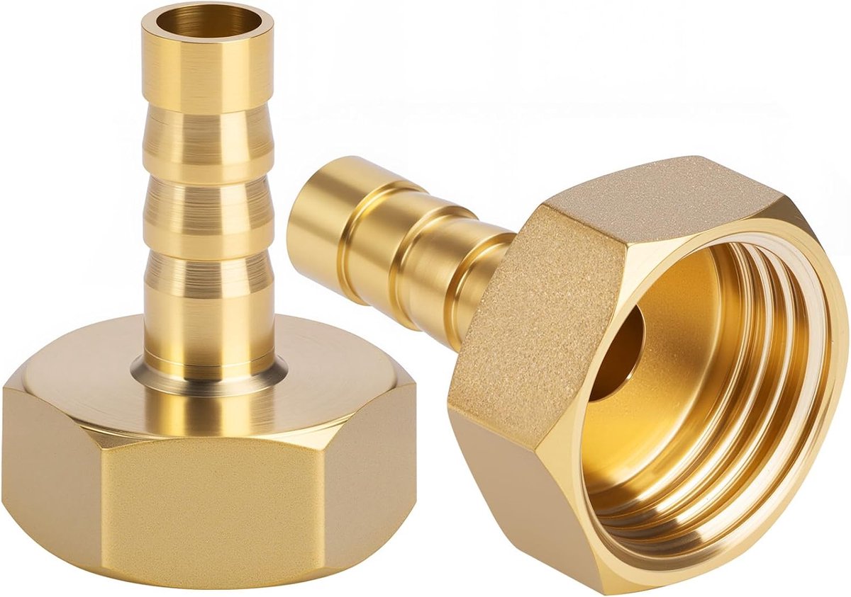 1/2 inch 8 mm messing slangverbinder slangfitting adapter binnendraad messing buisadapter waterslangarmaturen slangtuig tuin slangaansluiting armaturen