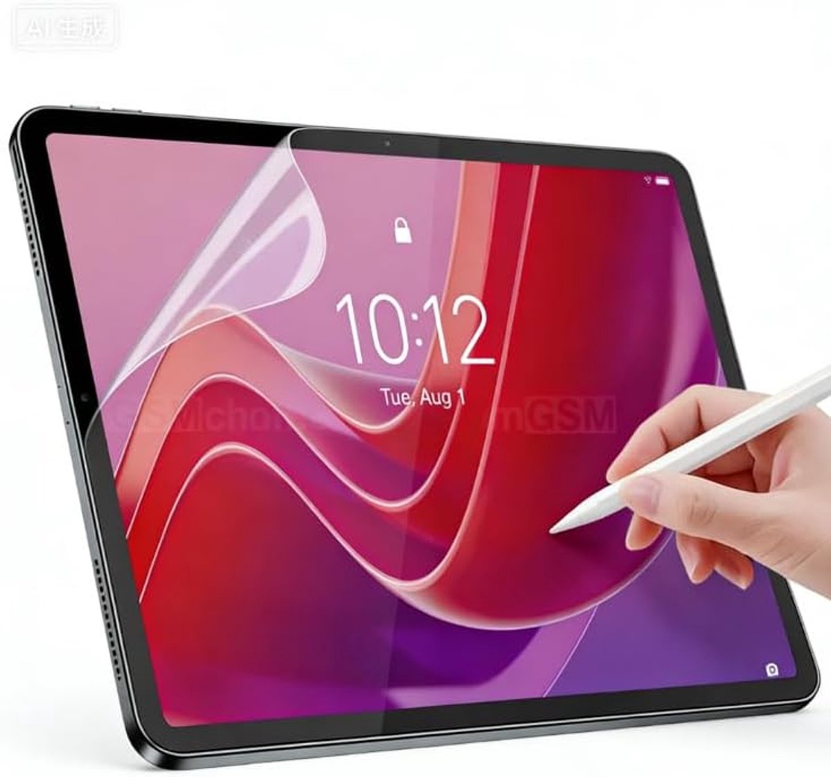 2 stuks papieren beschermfolie voor Lenovo Idea Tab Pro, mat papier displaybeschermfolie om te schrijven, tekenen, anti-verblinding, anti-vingerafdruk, eenvoudige installatie, 2 stuks