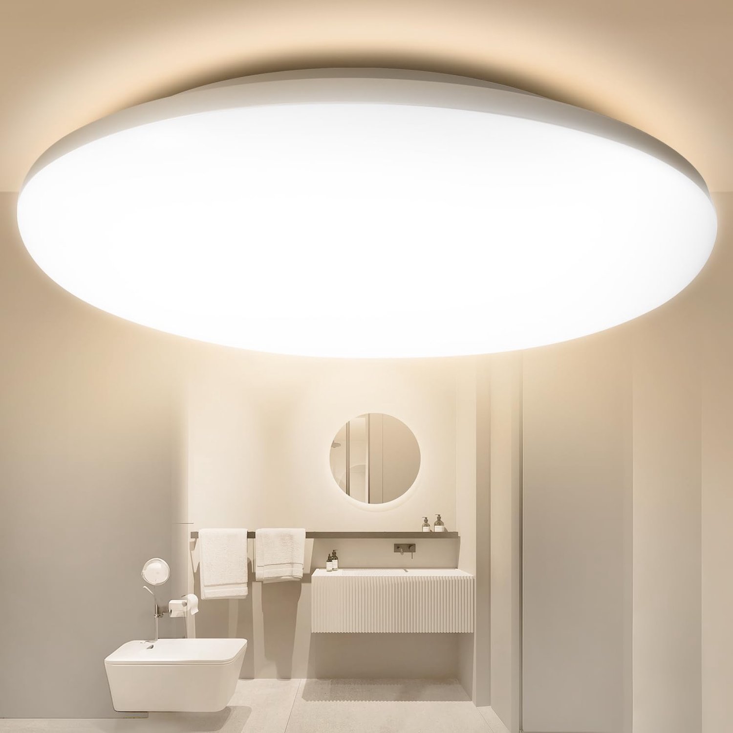Waterdichte Plafondlamp voor Badkamer en Keuken