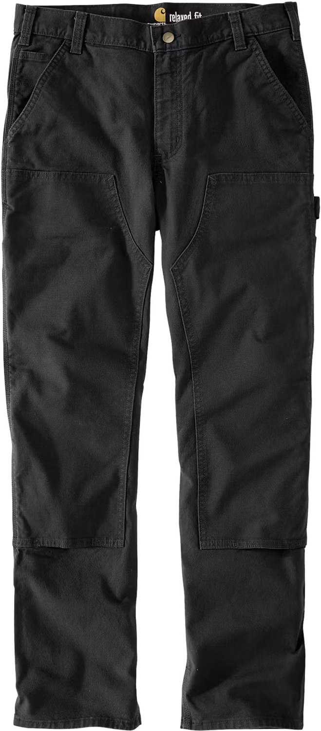 Carhartt Broek Relaxed Straight Rugged Flex™ Duck Double-Front 103334 Zwart