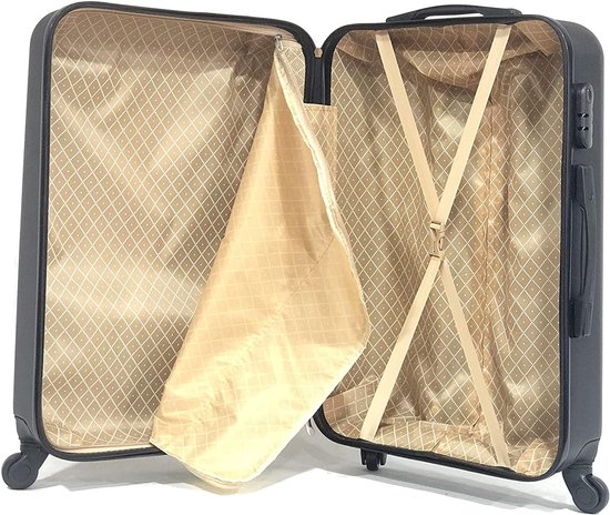 Koffer 65 cm en toilettas — afbeelding 4