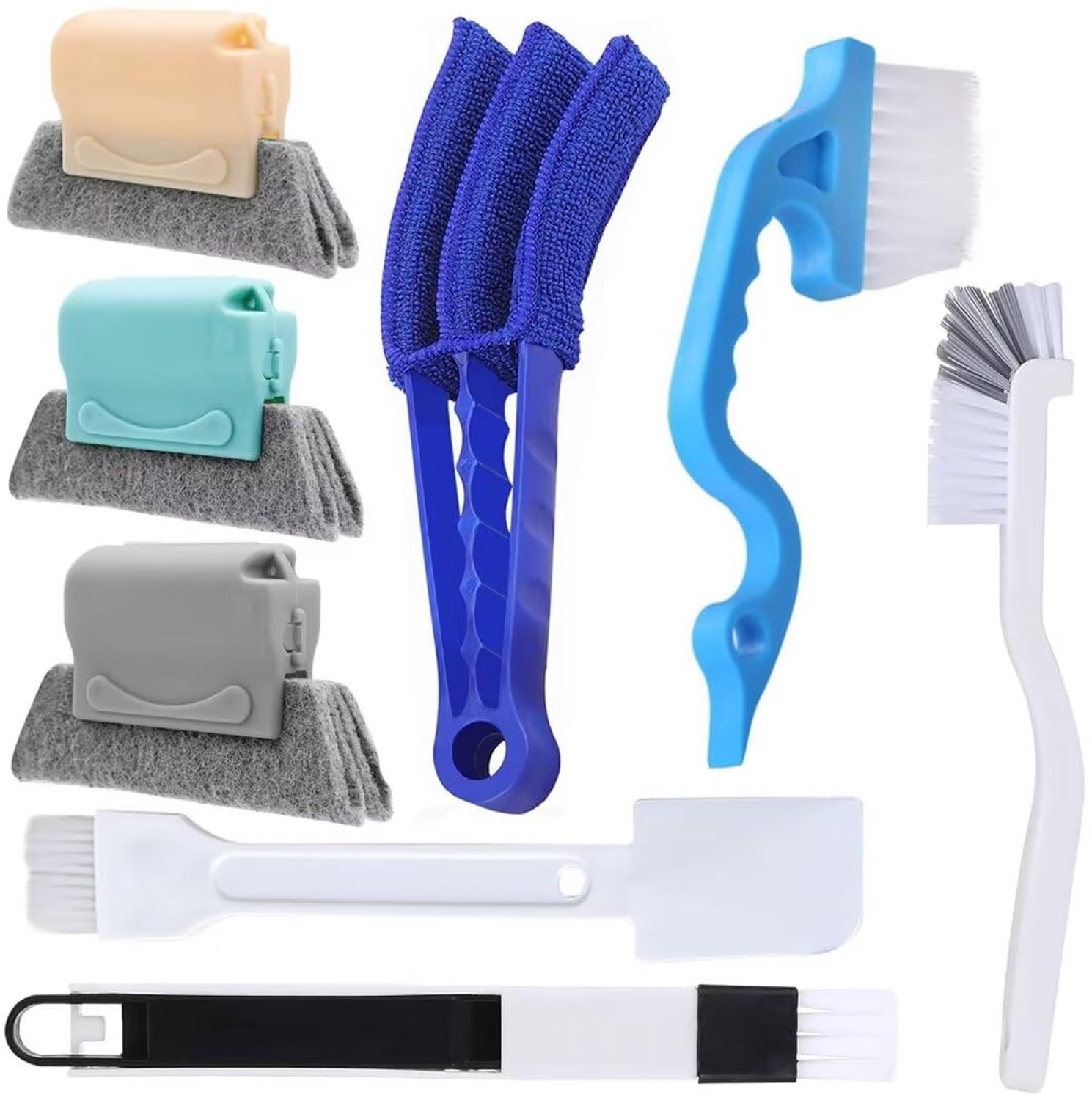 Crevice Cleaning Brush Set voor Blinds en Kleine Ruimtes