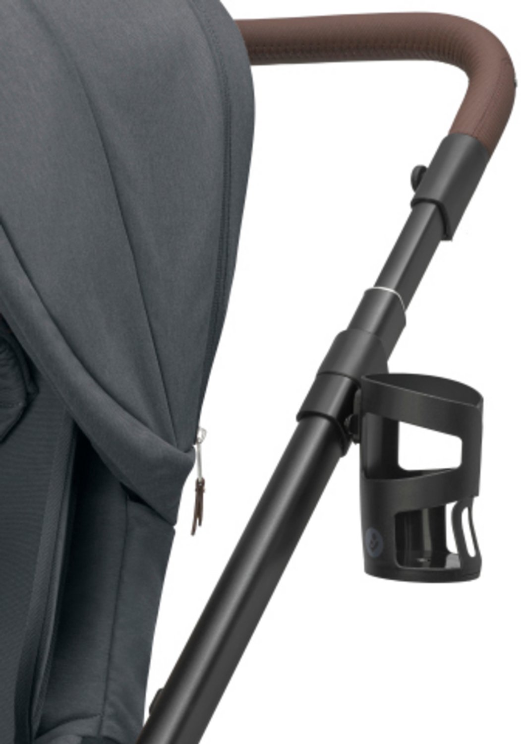 Maxi-Cosi Accessoireset voor Oxford Kinderwagen - Voetenzak, Luierrugzak, Bekerhouder, Autostoeladapters, Regenhoes - Twillic Graphite – foto 4