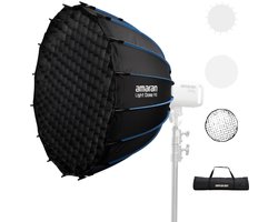 90 cm Circular Bowens Mount Softbox, 16-zijdige Quick-Release Light Modifier met Diffusie & Grid voor zachte, natuurlijke verlichting, compatibel met Bowens Mount Lights