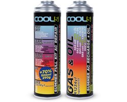 Airco Koudemiddel R1234YF Navulset 5-in-1 en 2-in-1 (2 Bussen)