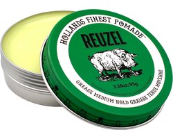 Reuzel Groene pomade op oliebasis - Reuzel Pomade Green Grease - 95g