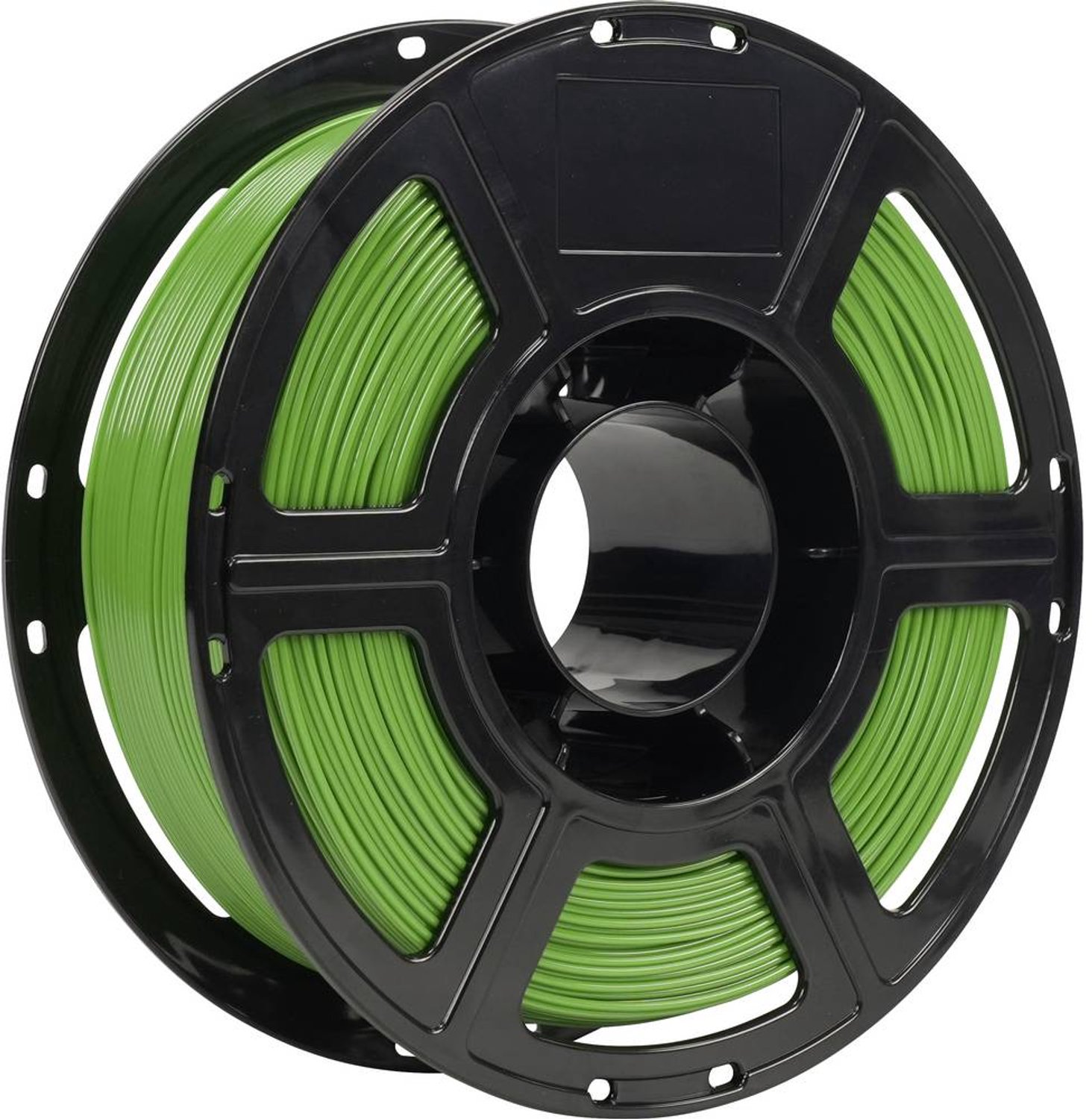 Renkforce RF-7552262 Filament PETG Flexibel, Hittebestendig 1.75 mm 1 kg Green 1 stuk(s) Kleurloos