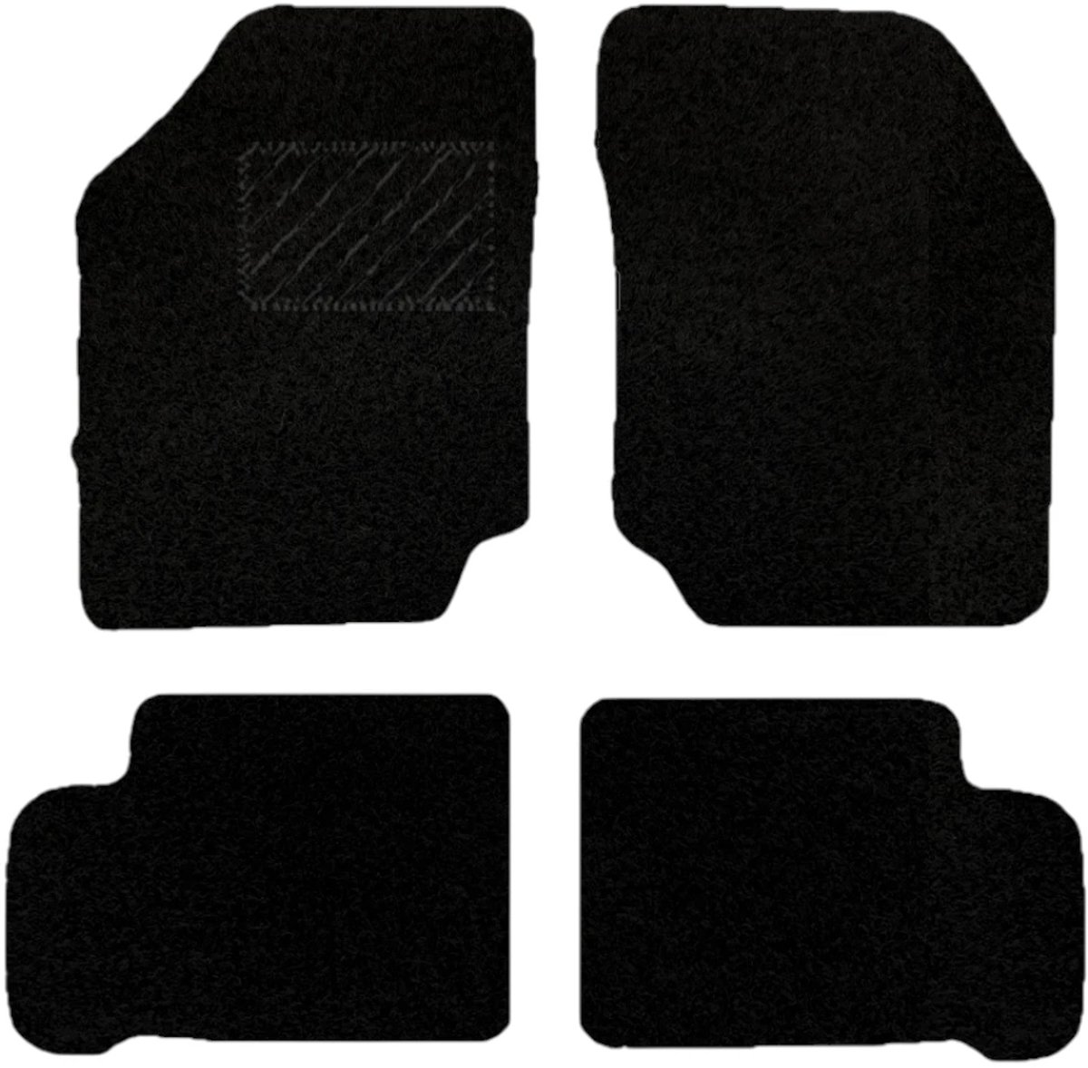Automatten Nissan 100NX 1990-1996 - Naaldvilt - Perfecte pasvorm - 4-delig