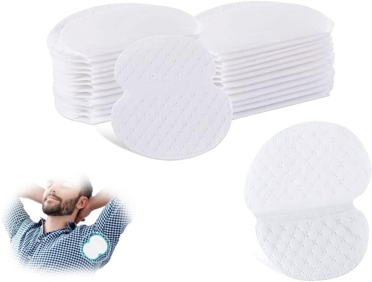 150 Zelfklevende Onderarm Pads voor Onzichtbare Zweetbescherming, Effectieve Absorptie tegen Zweetvlekken voor Mannen en Vrouwen
