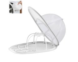 1 set - waszak voor pet - pet wasframe - wasbeschermer voor baseballpet - anti‑vervorming - 21 x 30,5 x 12 cm - voor huishoudelijk gebruik, het wassen van baseballpetten - wit