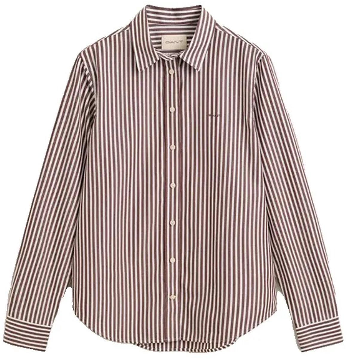 Gant 4300214 Overhemd Met Lange Mouwen Beige 32 Vrouw