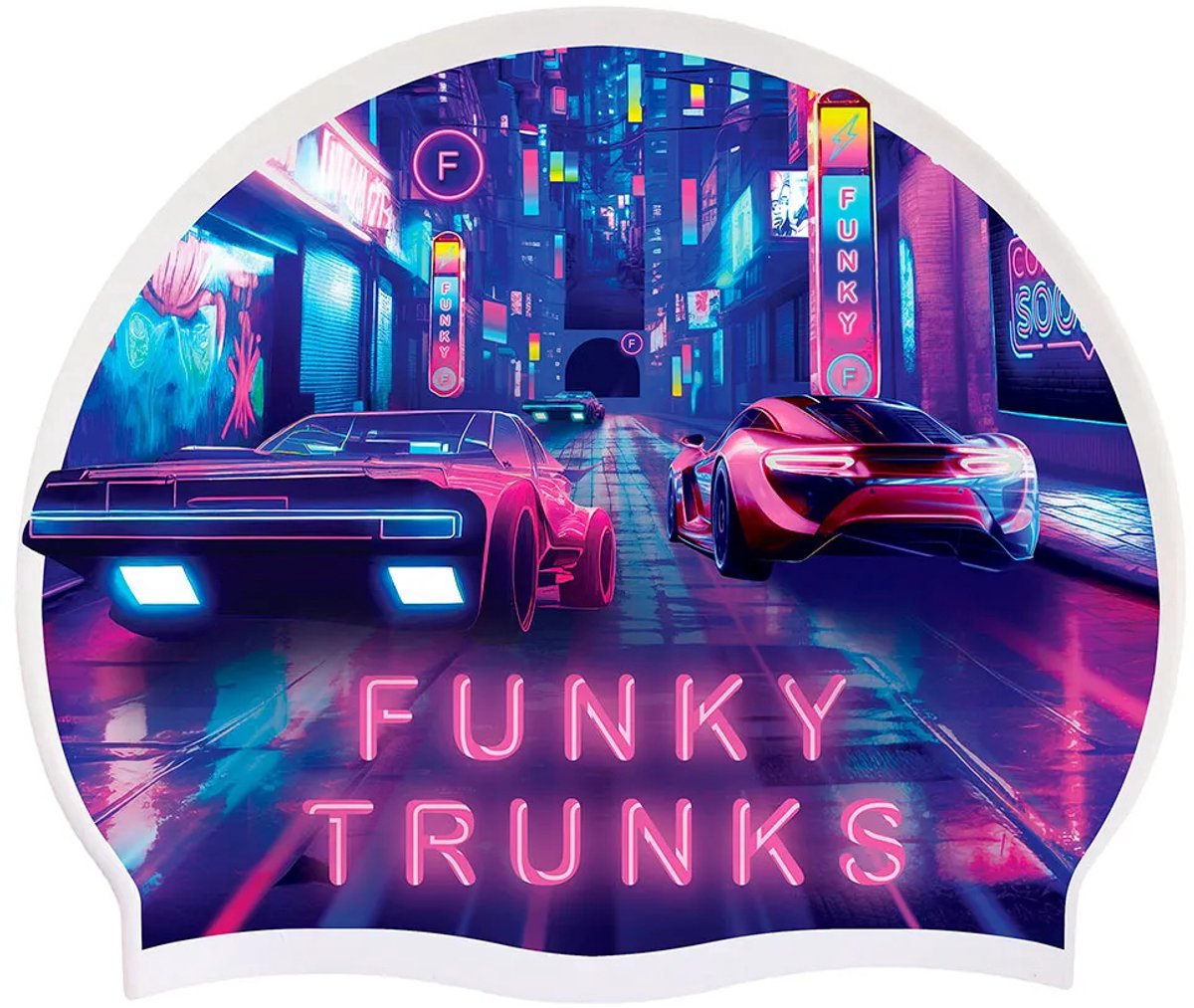 Funky Trunks Silicone Zwembadmuts Blauw