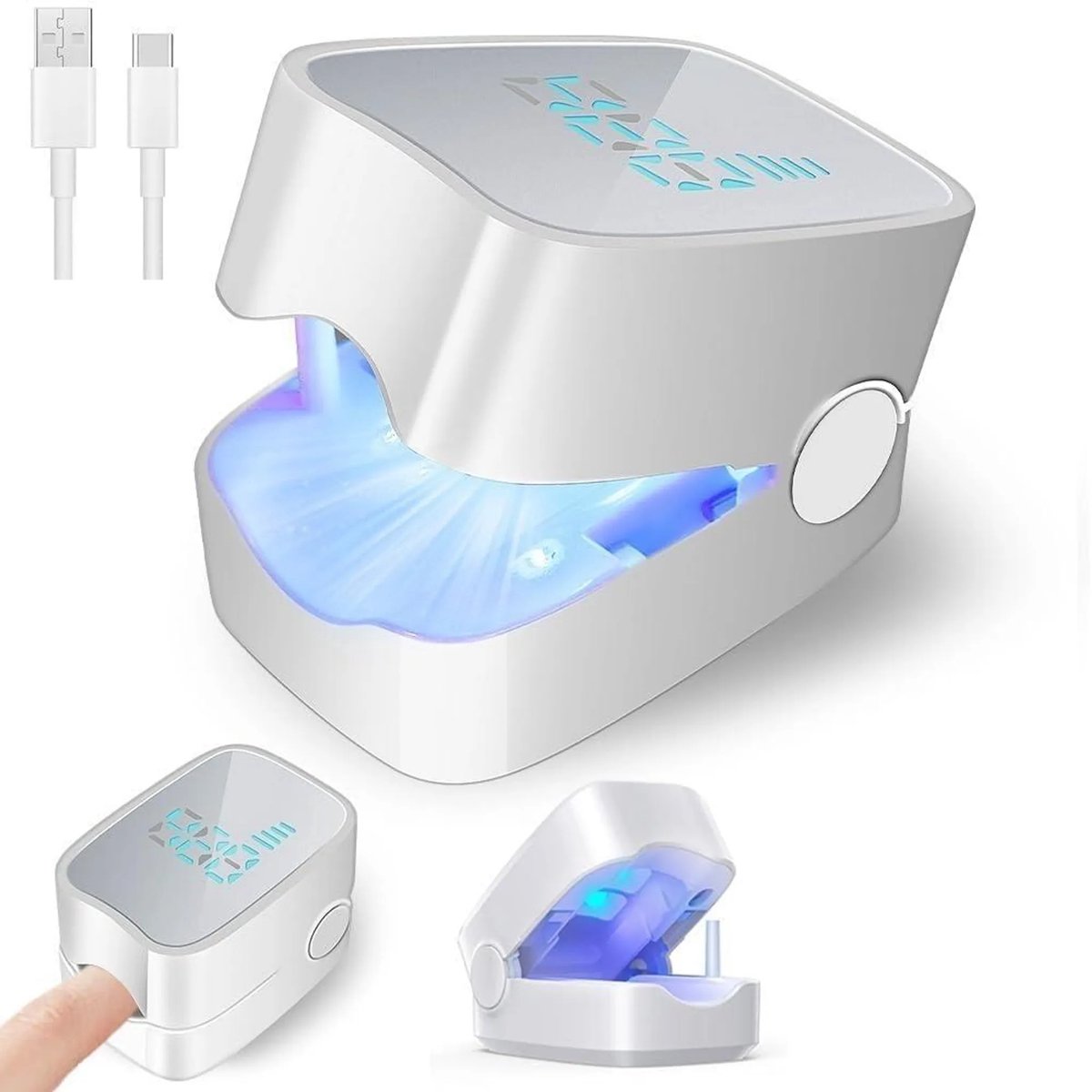 Nagellampreinigingsapparaat, slimme mini-reinigingsmachine, volledig automatisch