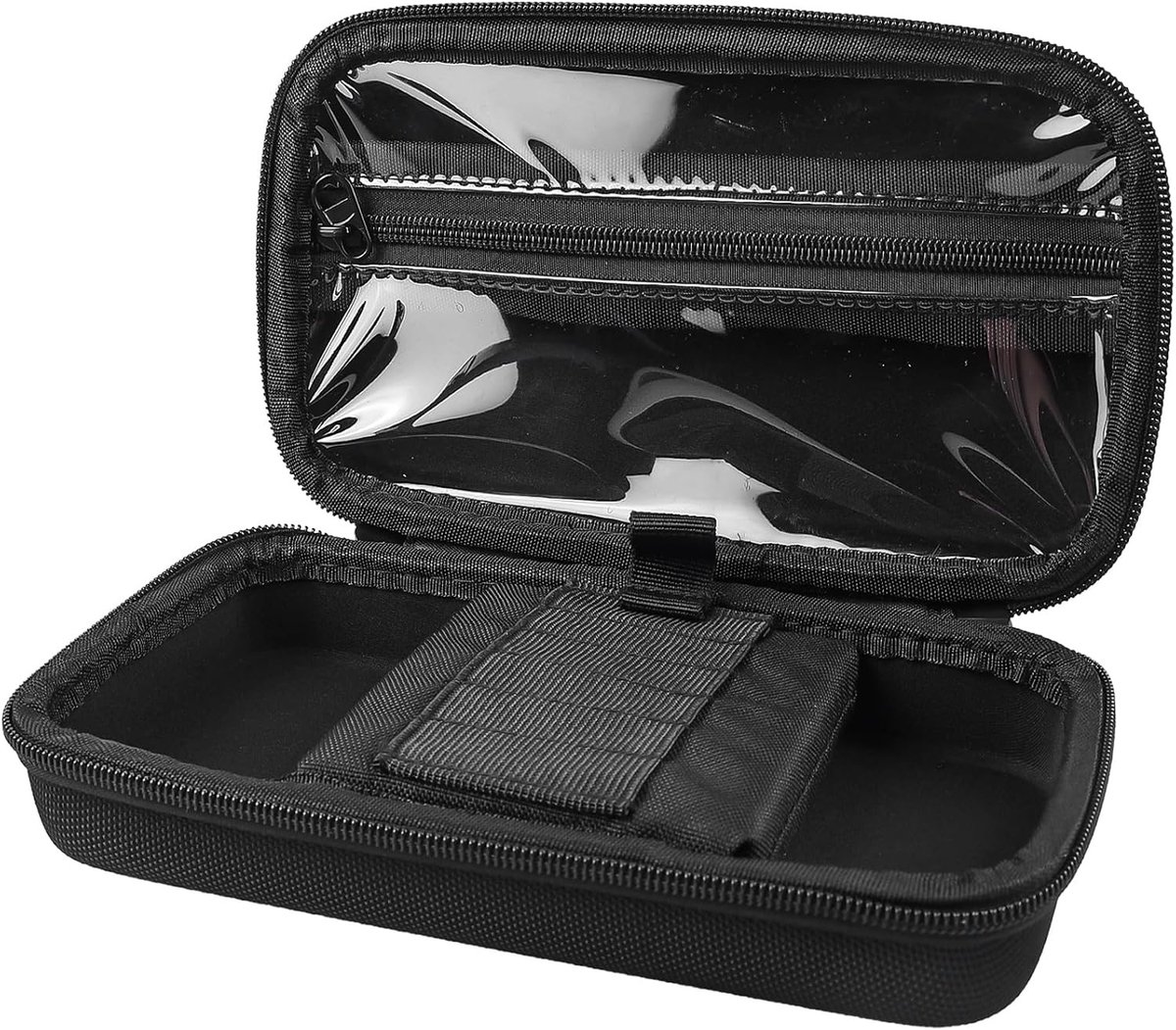 Dart Bag Organizer voor 6 Stalen en Zachte Darts - Stevige Darttas met 6 Gevoerde Compartimenten voor Flights, Tips en Accessoires - Ideaal voor Toernooien en Opberging