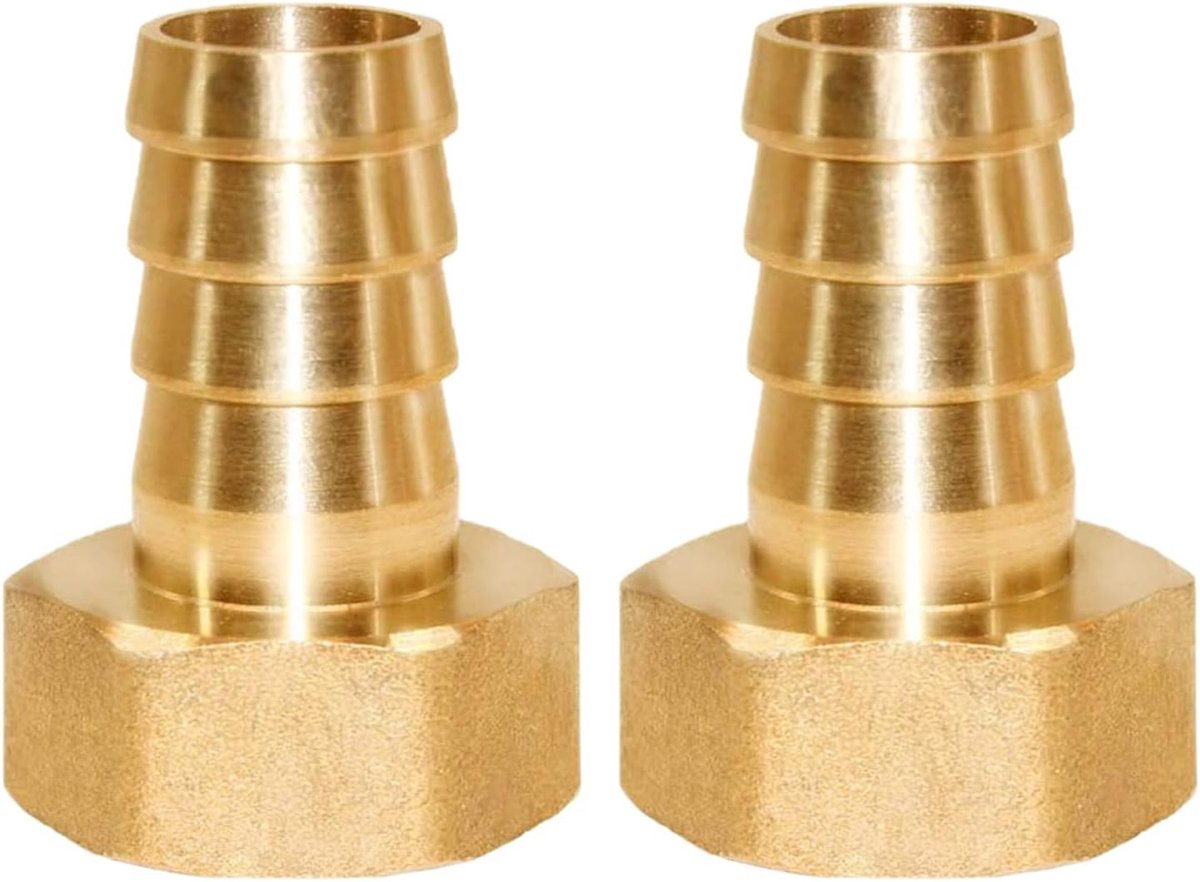 Adapter voor Messing Buizen - 16mm x G1/2 Buitendraad - Geschikt voor Water- en Luchtleidingen