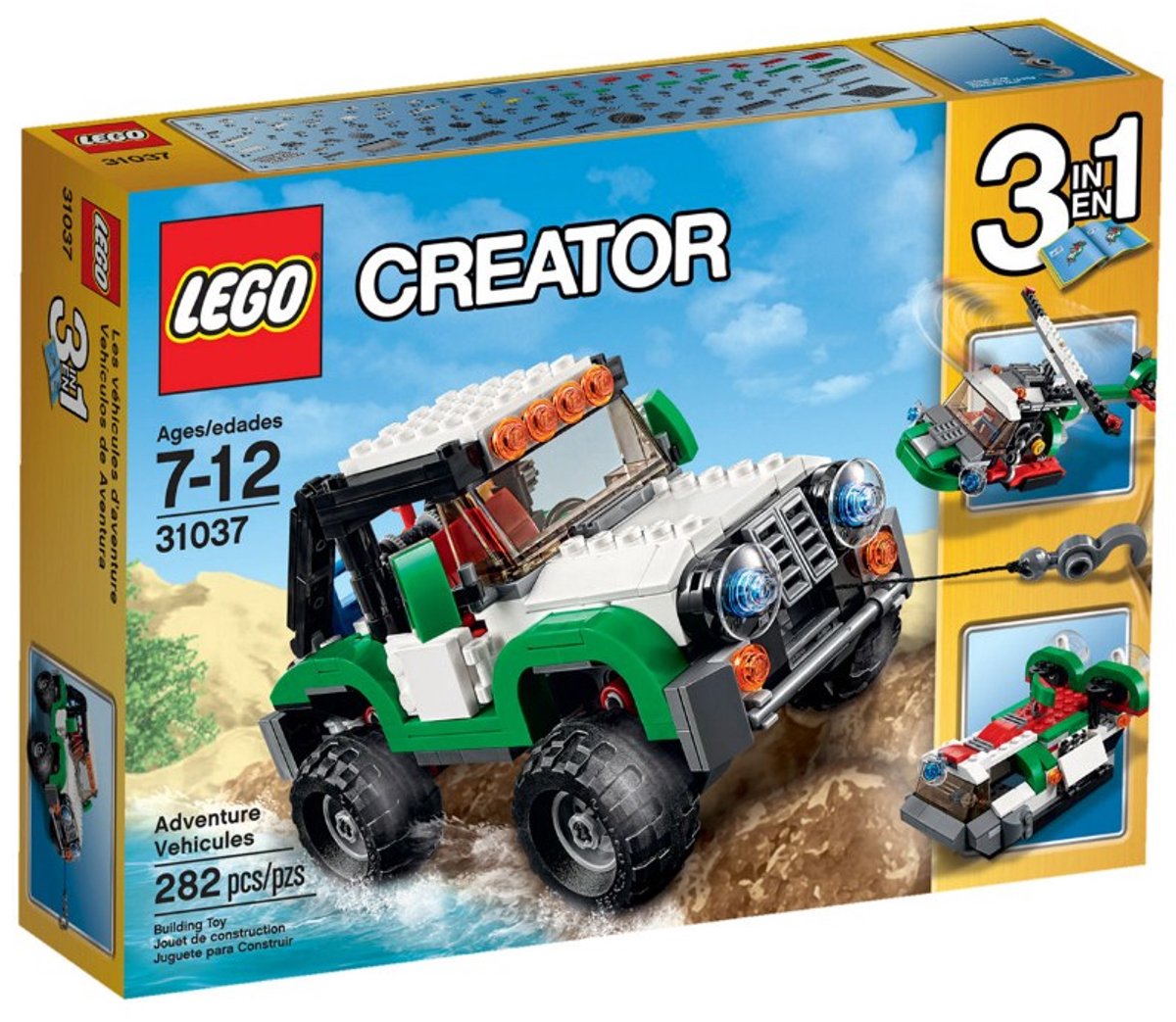 LEGO Creator Adventure Vehicles 31037