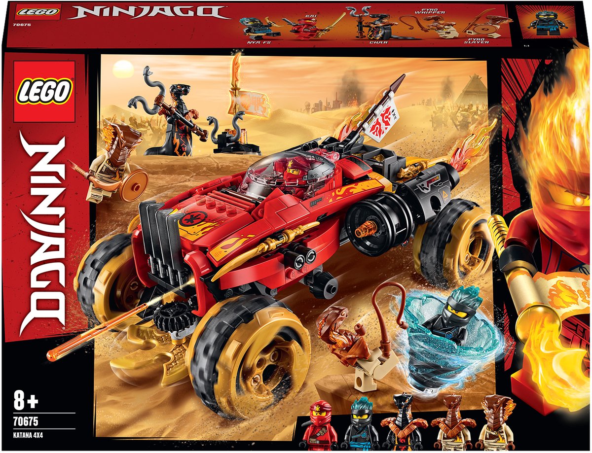 LEGO NINJAGO Katana 4x4 70675