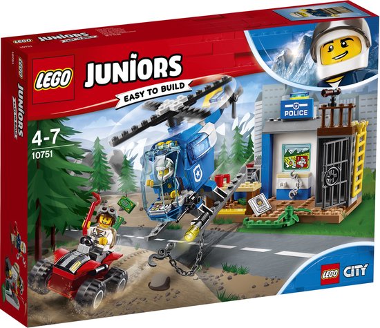 LEGO Juniors Politieachtervolging in de bergen 10751