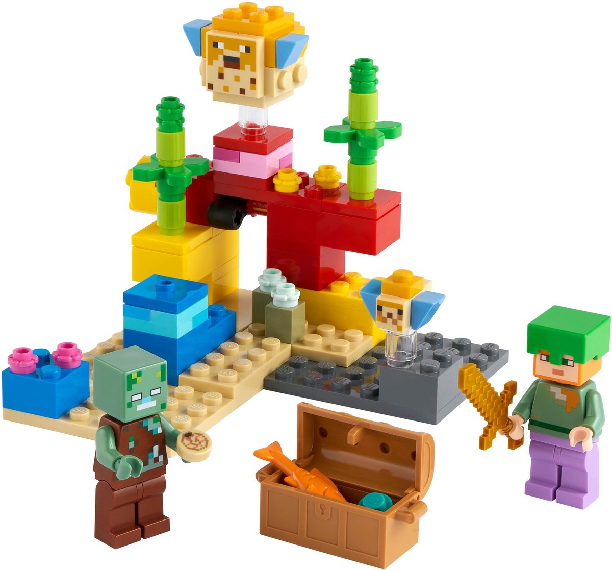 LEGO Minecraft Het koraalrif 21164 — cadeau in Spellen & Speelgoed - foto 5