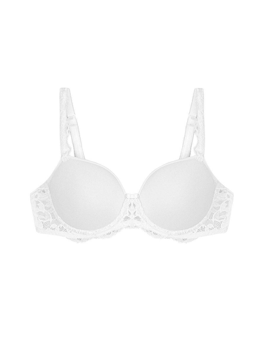 Triumph Beugel BH Voorgevormd - Amourette Charm WP - Stevige full cup T-shirt bh - 90E - Wit