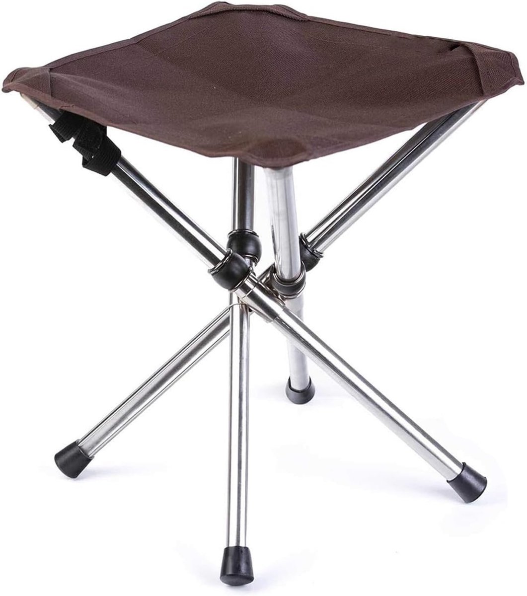 Opvouwbare Campingstoel - Lichtgewicht en Draagbaar, Tot 120 kg, Ideaal voor Buitenactiviteiten en Kamperen, 32 cm Hoog
